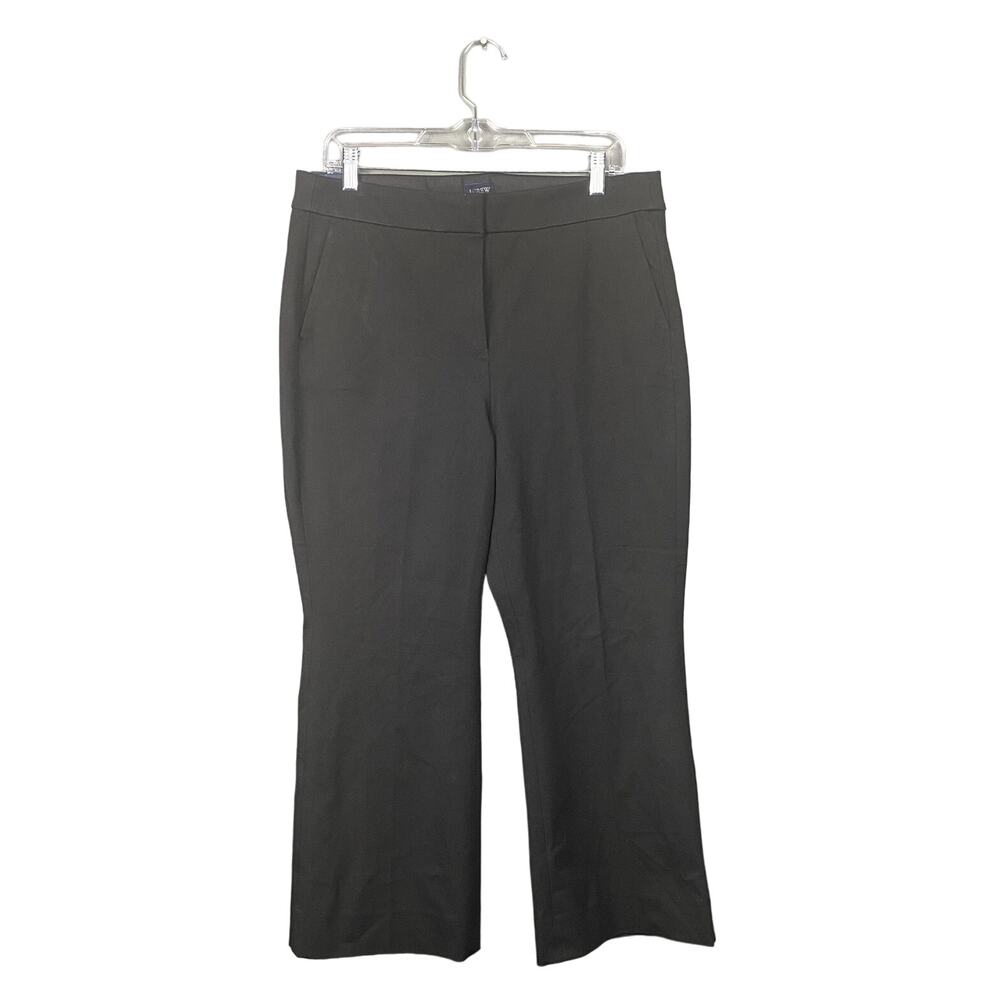 J.Crew. Pants Women 12 Black Trousers Classic Career Work Office Kelsey NWT